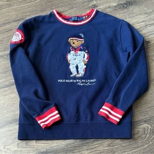 POLO BEAR Ralph Lauren Team USA Kids Sweatshirt